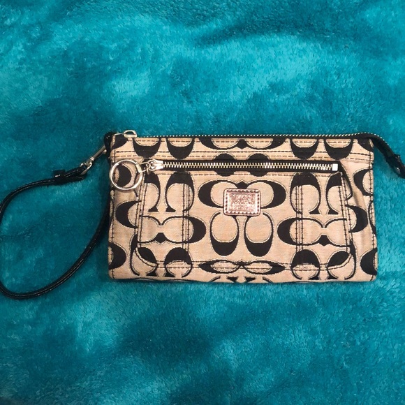 Coach Handbags - COACH Wristlet - Black